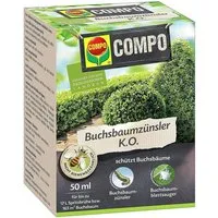Compo Pflanzendünger COMPO Buchsbaumzünsler K.O., Insektizid, Bekämpfung von Schädlingen an