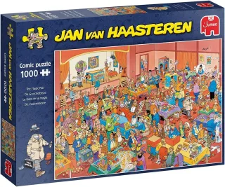 Jumbo Puzzle 19072 - Jan van Haasteren: Die Zauberer Messe [1.000 Teile]