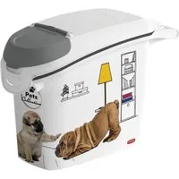 Curver Futterbehälter 254864, Kunststoff, PetLife 6kg Trockenfutterbehälter für Hunde