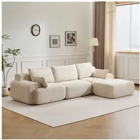 Leawin Sofa Sofa 3-2-1 Sitzer mit Schlaffunktion – Wohnzimmersofa modern & bequem, Bequemes Sofa mit Bettfunktion – modern, kompakt und flexibel nutzbar