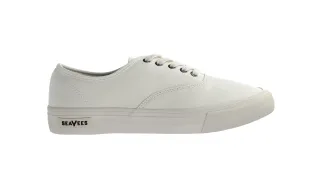 Seavees Legende Sneaker Standard Bleach Popelin weiße Frauen Trainer