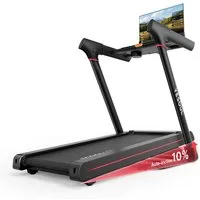 yesoul Laufband T3 Plus Laufband mit 10 % automatischer Steigung, Faltbar & platzsparend, Echtzeit-Trainingsdatenanzeige
