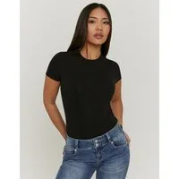 Tally Weijl Kurzarmbody SBOCOCOSYT Baumwollmischung, Basic, eng anliegend