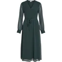Vila Wickelkleid VIFalia (1-tlg) Drapiert/gerafft