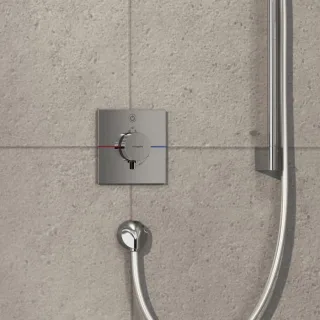hansgrohe ShowerSelect Comfort E Thermostat 15571000 Unterputz, für 1 Verbraucher, chrom