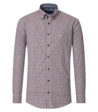CASAMODA - Freizeithemd rot - Gr. - 3XL
