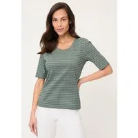 Olsen T-Shirt Shirt mit Allover-Dessin