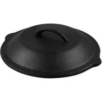 Michelangelo Deckel PARILLA für Stielpfanne, Durchmesser: 20 cm, Gusseisen, (Inhalt, 1-tlg), mit perfektem Sitz und dampfdicht für aromatisches Garen