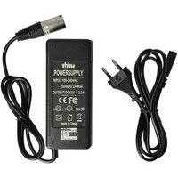 vhbw Ladegerät passend für Samsung SDI Side-Click 36V, SDI-3612B Fahrrad Universal-Ladegerät
