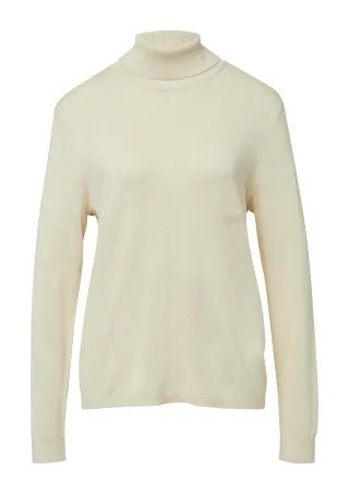 comma - Strickpullover beige - Gr. - 38