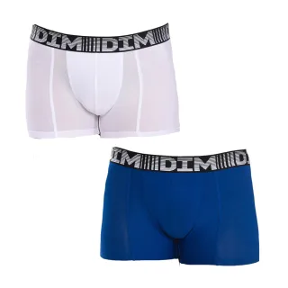 Pack-2 Boxershorts Coton 3D Flex Air atmungsaktives Gewebe D01N1 Mann