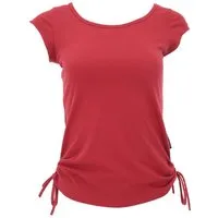 Guru-Shop T-Shirt Yoga T-Shirt aus Bio-Baumwolle - paprika Festival, Ethno Style, alternative Bekleidung
