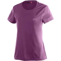 Maier Sports T-Shirt Waltraud Damen Kurzarmshirt, leichtes Sommer Funktionsshirt, Rundhals, Reg Fit