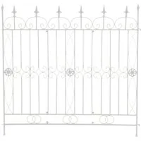 CLP Rankgitter Mangold, 1 St., 1er, flexibler Gartenzaun aus Eisen, 124 cm breit