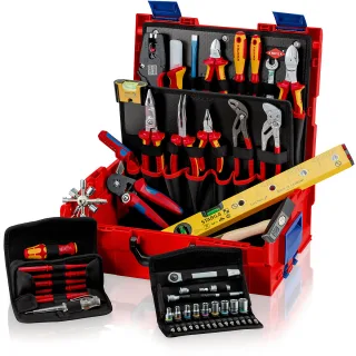 KNIPEX L-BOXX Elektro 63-teilig 440 mm - 002119LBE