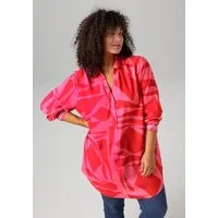 Aniston PLUS Longbluse mit farbenfrohem, großflächigem Druck