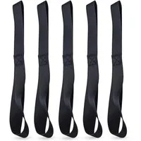 toolmate® Spanngurt 5X Zurrschlaufen - Schlaufen 30 cm Dopelschlaufen Ladungssicherung (Packung, 5-St., 5x Zurrschlaufen) fester Halt / reißfest