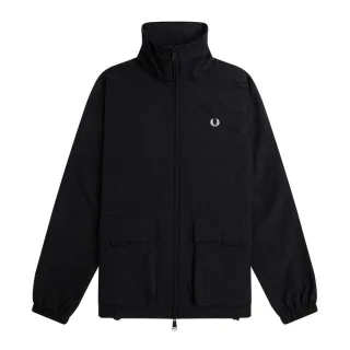 Fred Perry - Jacke für Herren, Aufgesetzte Tasche (Schwarz)