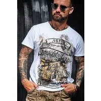 Hangowear Trachtenshirt Trachtenshirt Herren - SEBALD - weiß
