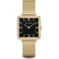 Eastside Quarzuhr Grand gelbgold, mit Edelstahl-Armband