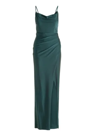 VM by Vera Mont - Abendkleid Dusty Slate - Gr. - 34