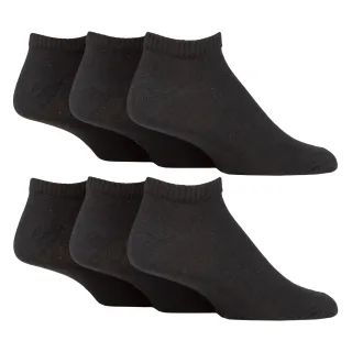 6er-Pack Herren Einfarbige Sporttrainer-Socken - Bequeme Alltagskurze Socken