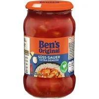 Ben's Original Saucen, Bens Original Sauce Süß Sauer Geschmack mit extra Gemüse 400g