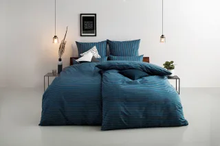 Bruno Banani Bettwäsche "Jassen" 2 moderne Bettwäsche aus Baumwolle, Bettwäsche mit Streifen-Design