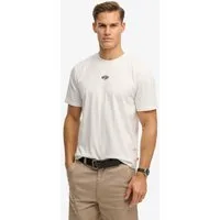 Superdry Rundhalsshirt MICRO LOGO TSHIRT mit Micro-Marken-Logo