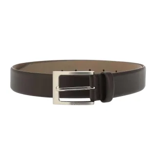 Boss - Gürtel für Herren, Leder, Kleid (Schwarz)