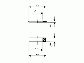 Schell Quetschdichtung 1/2"x8mm 266050099