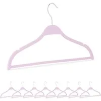 relaxdays Kleiderbügel aus Weizenstroh 10er Set, (10er-Set, 10-tlg)