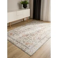 benuta Teppich George, rechteckig, Höhe: 5 mm, Vintage-Look, Kurzflor, Teppich Wohnzimmer, Schlafzimmer, Waschbar