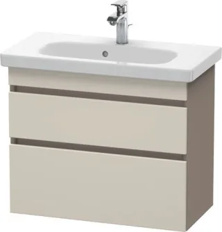 Duravit DuraStyle Waschtischunterbau wandhängend Taupe & Basalt Matt 730x368x610 mm - DS649909143 DS649909143