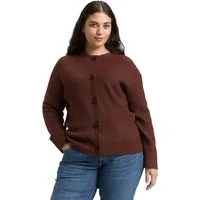 TOM TAILOR PLUS Cardigan mit Rippbündchen