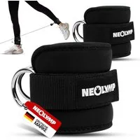 NEOLYMP Windsurf Fußschlaufe Fußschlaufen Kabelzug - Sicheres Workout - Kickbase Fußschlaufe, Extra starke Polsterung, Einheitsgröße, Flexibler Klettverschluss