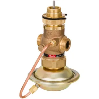Danfoss Vol,-stromregl, mit Stellv, 003H6737 DN15, Kvs 4,0, PN16, RG5, G3/4 A