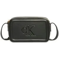 Calvin Klein Mini Bag BOLD CK CAMERA BAG, kleine Damen-Umhängetasche, Schultertasche, Kamerabag mit CK-Logo