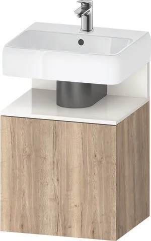Duravit Qatego Waschtischunterbau wandhängend Eiche Marmoriert Matt 490x420x645 mm - QA4077R22550000 QA4077R22550000