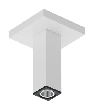 Hansgrohe Deckenanschluss E 100mm mattweiß 24338700