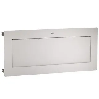 KWC Aquarotter Abfallabwurfklappe, RODAN, Edst., 330x53x195 mm, Einbau von oben, 2030064649 2030064649