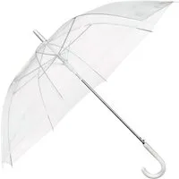 Goods+Gadgets Stockregenschirm GOODS+GADGETS Eleganter transparenter Stockregenschirm mit POE