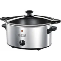 RUSSELL HOBBS Schongarer Cook@Home 22740-56, 160 W, Edelstahl, 3,5l Gartopf, 3 Temperatureinstellungen & Warmhaltefunktion