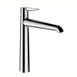 LAUFEN Waschtischarmatur hohe Ausführung PURE Festauslauf Ausladung 190 mm Höhe: 302 mm ohne Ablvent HF901714100000