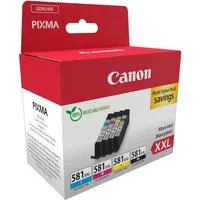 Canon Canon CLI-581XXL BK/C/M/Y Tinte mit sehr hoher Reichweite Multipack Tintenpatrone