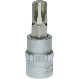 KS Tools 3/8" Bit-Stecknuss für RIBE®-Schrauben, Länge 48 mm - 917.3927