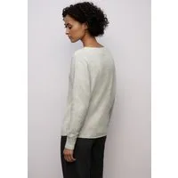 STREET ONE Strickpullover mit Materialmix