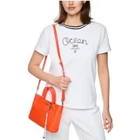 Marc Cain T-Shirt Salty Breeze Premium Damenmode mit maritimem Print