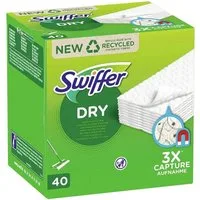 Swiffer SWIFFER Sweeper Bodentücher 40 Stück Nachfüllpackung Reinigungstücher (Duftstofffrei)