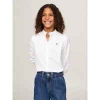 Tommy Hilfiger Langarmbluse RUFFLE COLLAR BLOUSE LS Kinder bis 16 Jahre